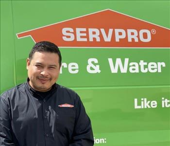 Josh Moreno , team member at SERVPRO of Lompoc