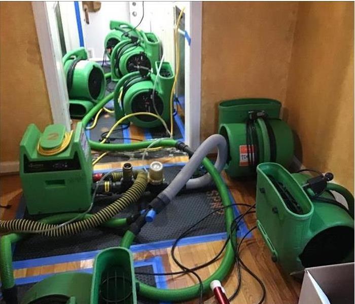 Green SERVPRO equipment 